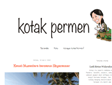 Tablet Screenshot of kotakpermen.com